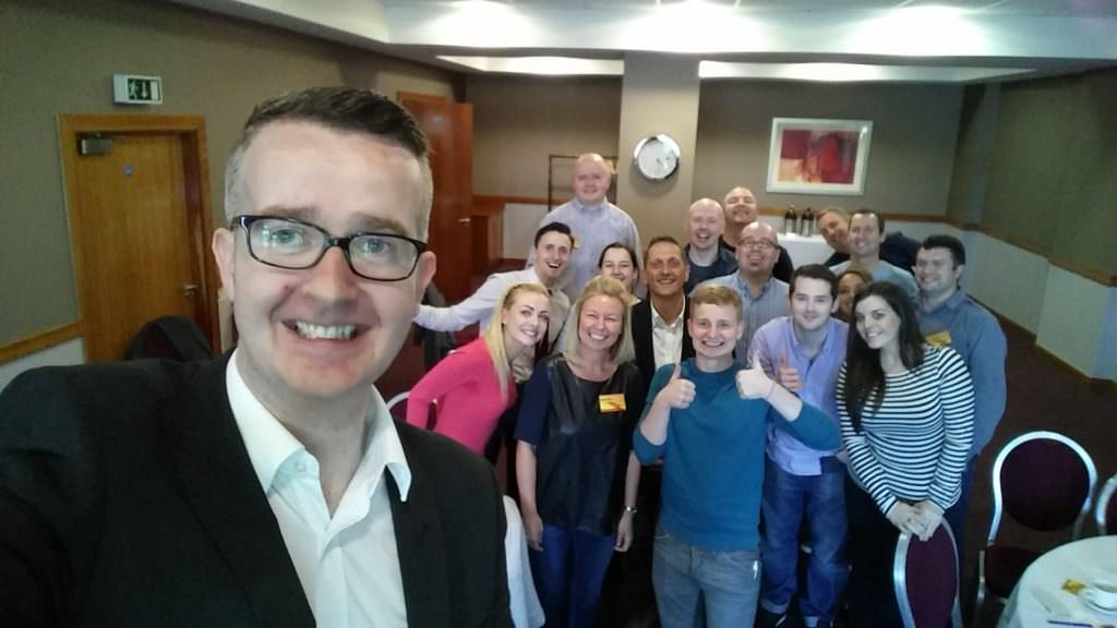 david with senior leadership