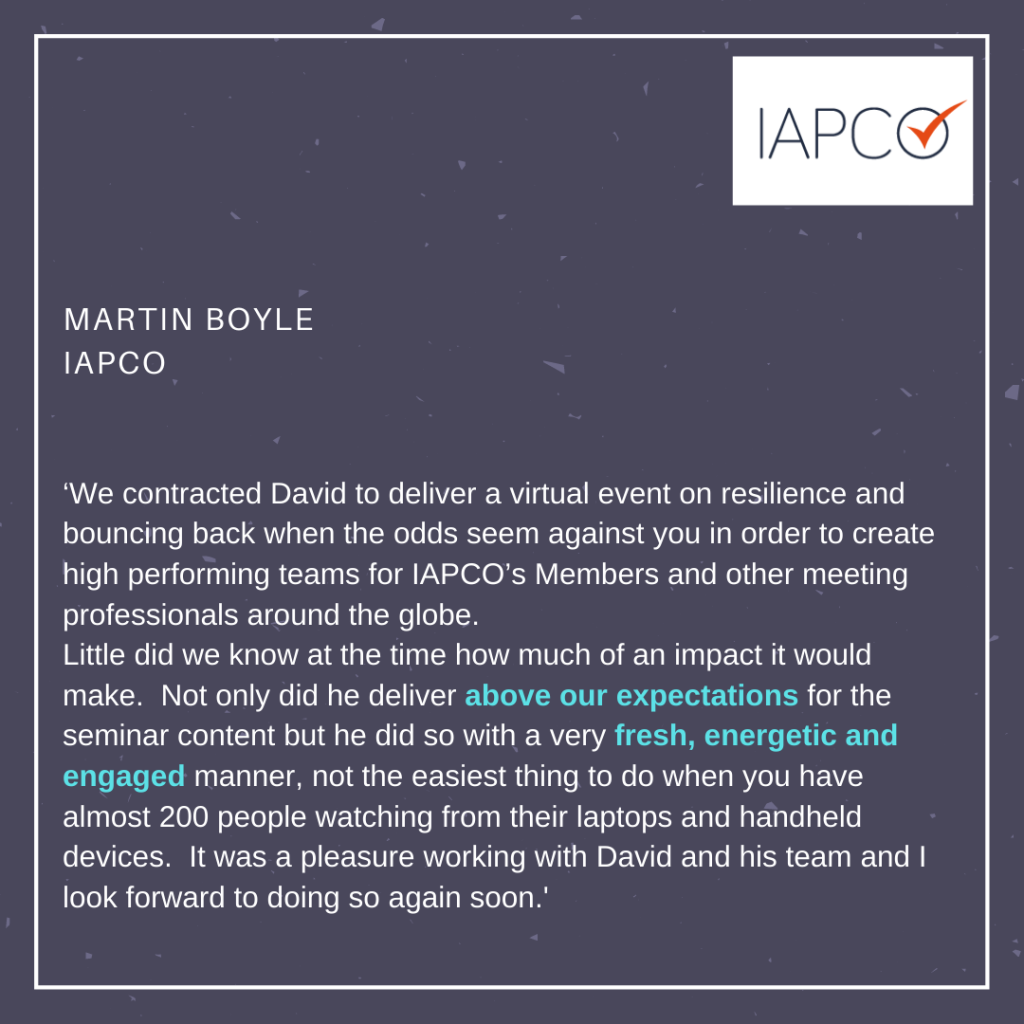 IAPCO Martin Boyle