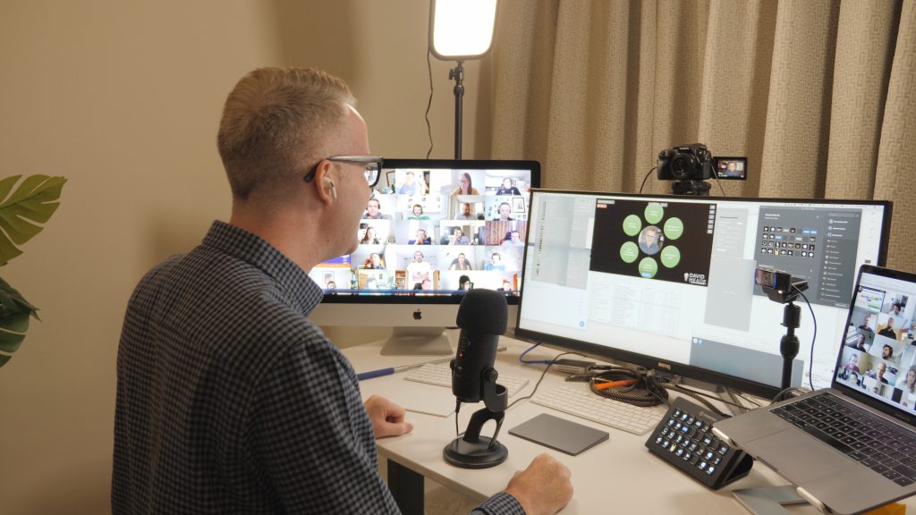 David's virtual session for Queen's