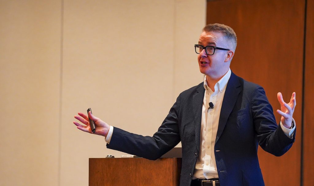 keynote action shot | David Meade