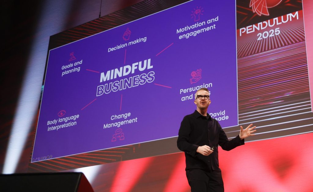 David Meade on Stage at Pendulum Summit 2025